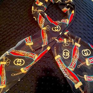 LV scarf, Guess scarf, Christian Dior scarf, Burberry scarf, Gucci scarf